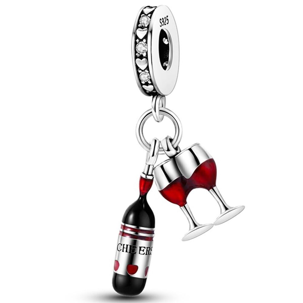 1590 925 Sterling Silver Bracelet Necklace Pendant Jewelry Diy Gift